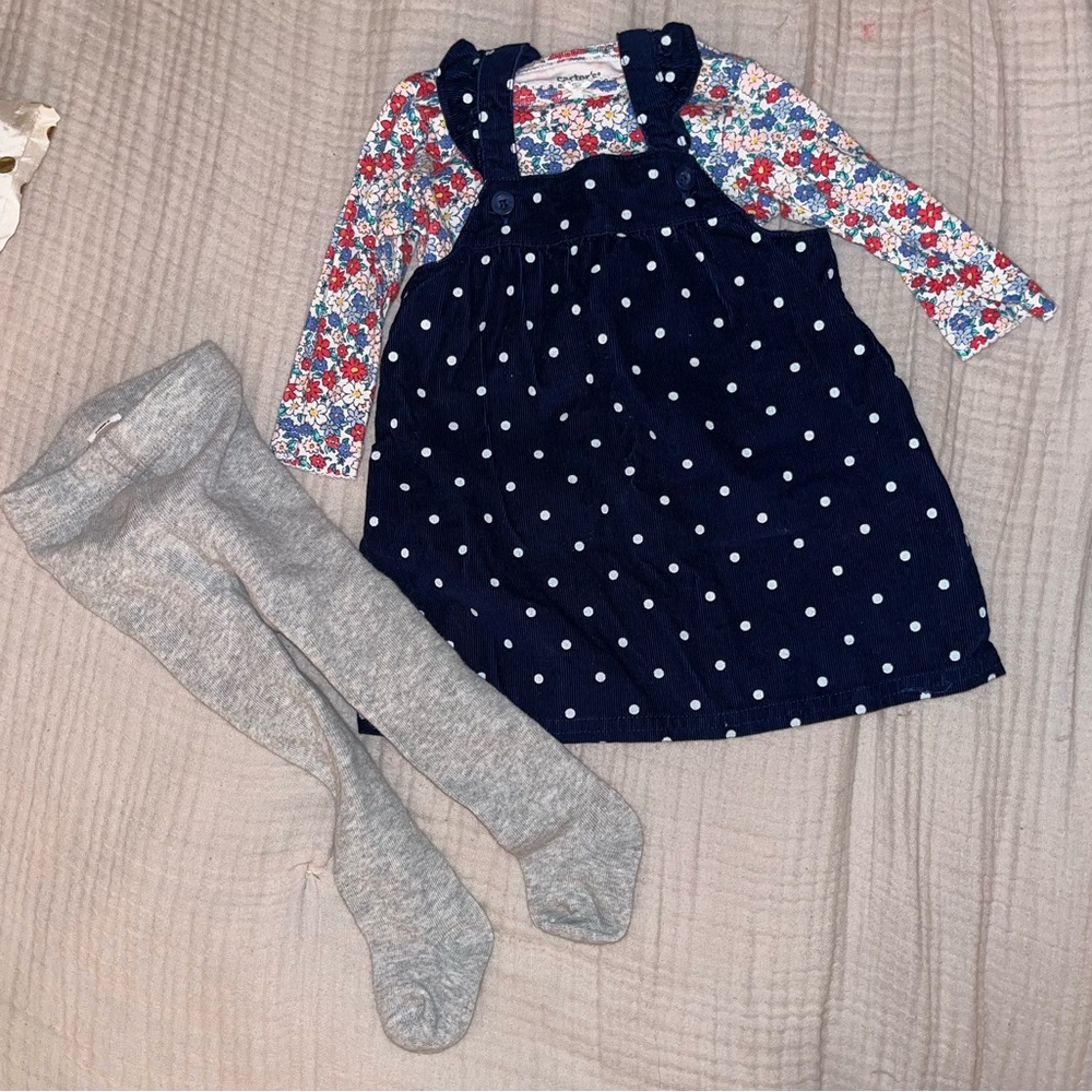 Carter’s Baby Overall 3 Piece Set size 6 months